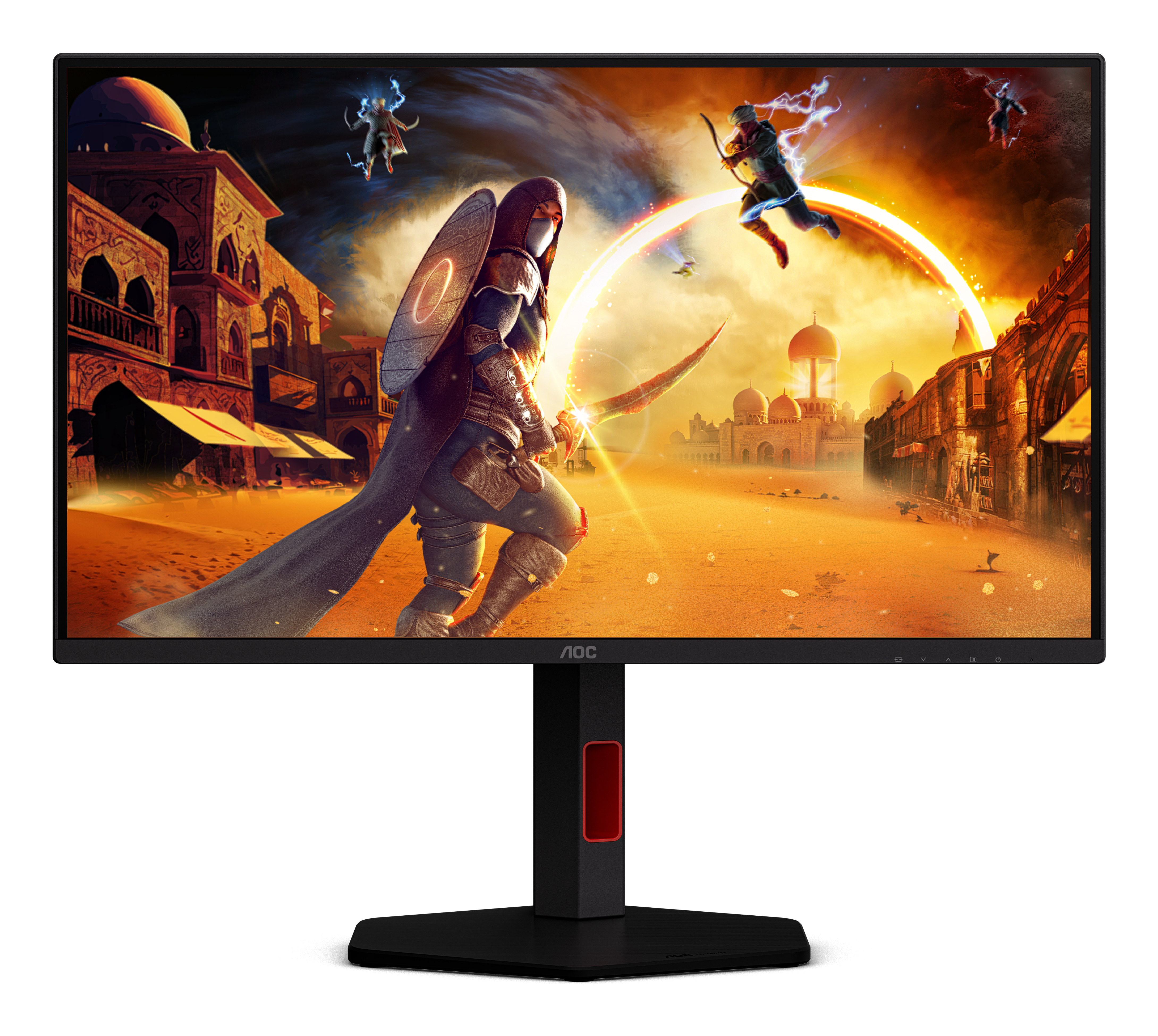 AOC G4 25G4KUR pantalla para PC 62,2 cm (24.5) 1920 x 1080 Pixeles Full HD LED Negro, Rojo
