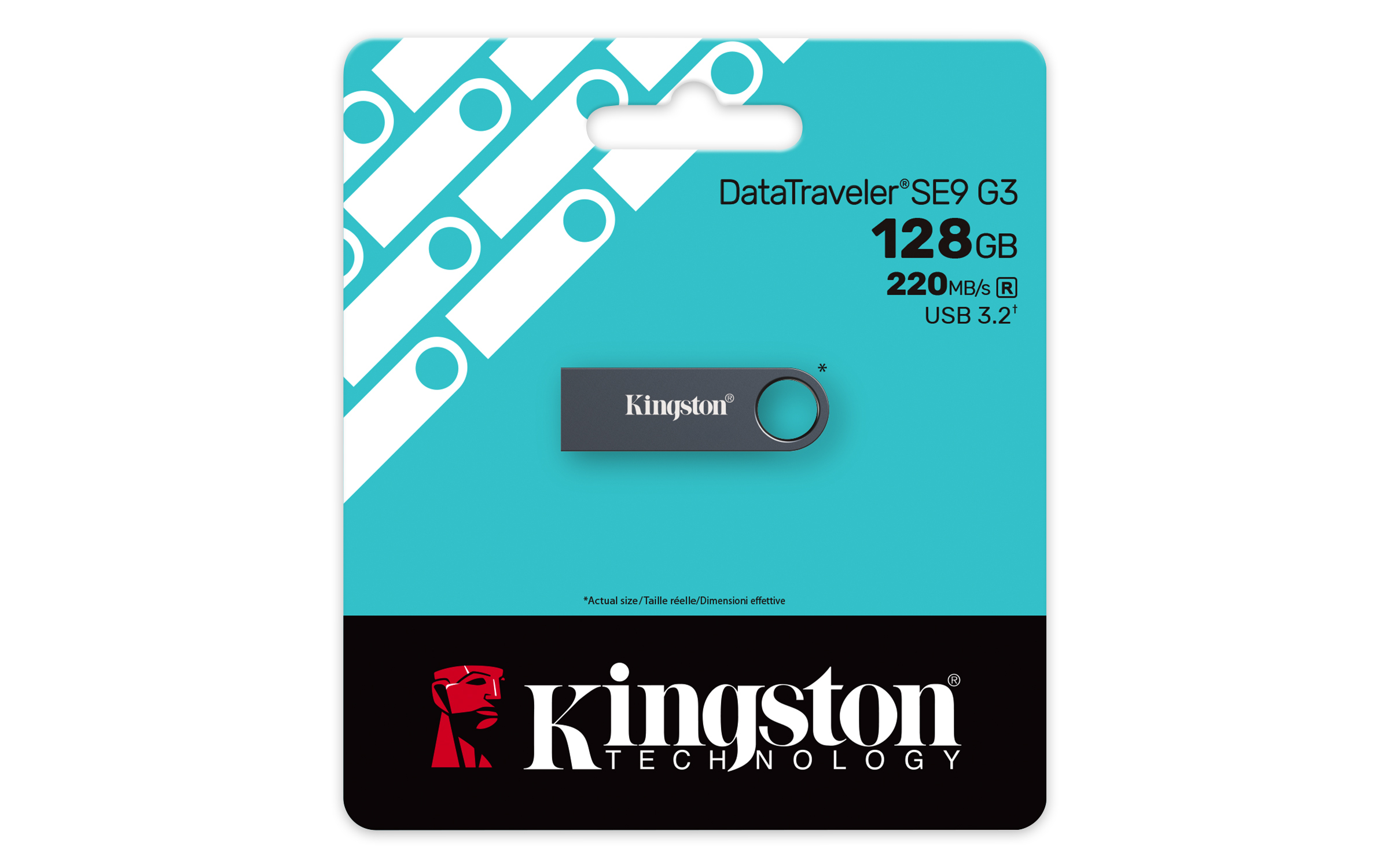 Kingston DataTraveler SE9 G3 - USB-Stick - 128 GB