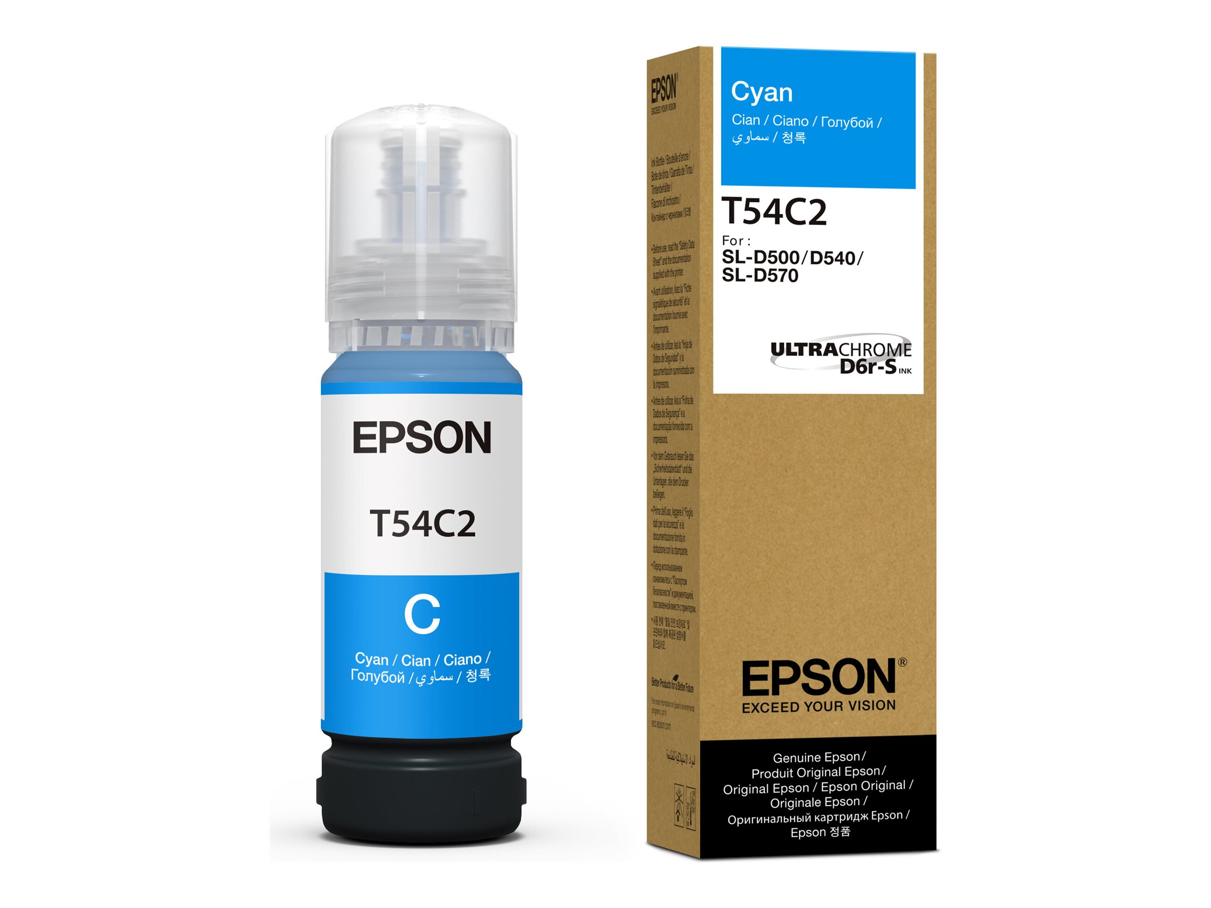 Epson C13T54C220 ink cartridge 1 pc(s) Compatible Cyan