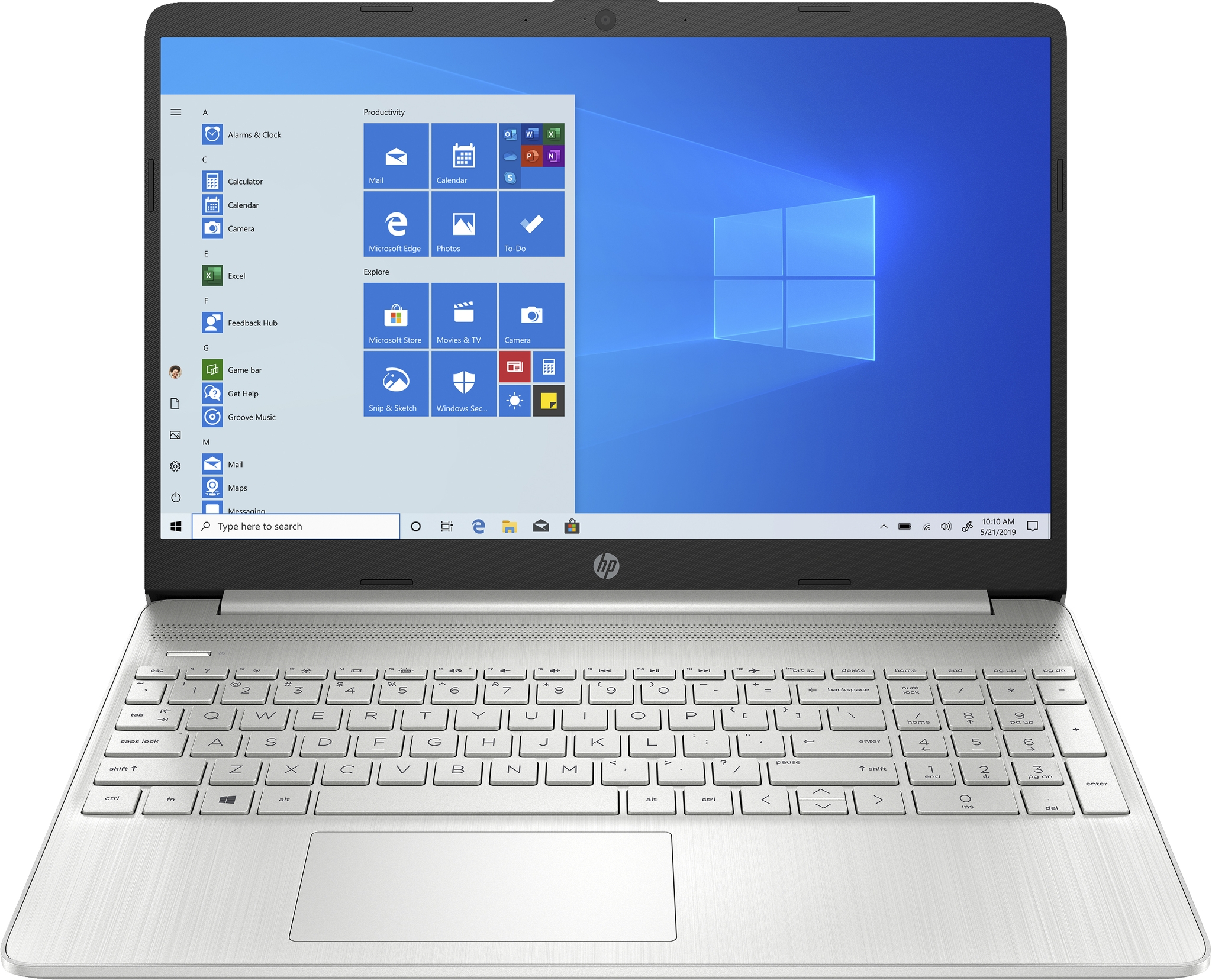 HP Laptop 15s-eq2679ng - AMD Ryzen 7 5700U / 1.8 GHz - Win 10 Home 64-Bit - Radeon Graphics - 16 GB RAM - 1 TB SSD NVMe - 39.6 cm (15.6)