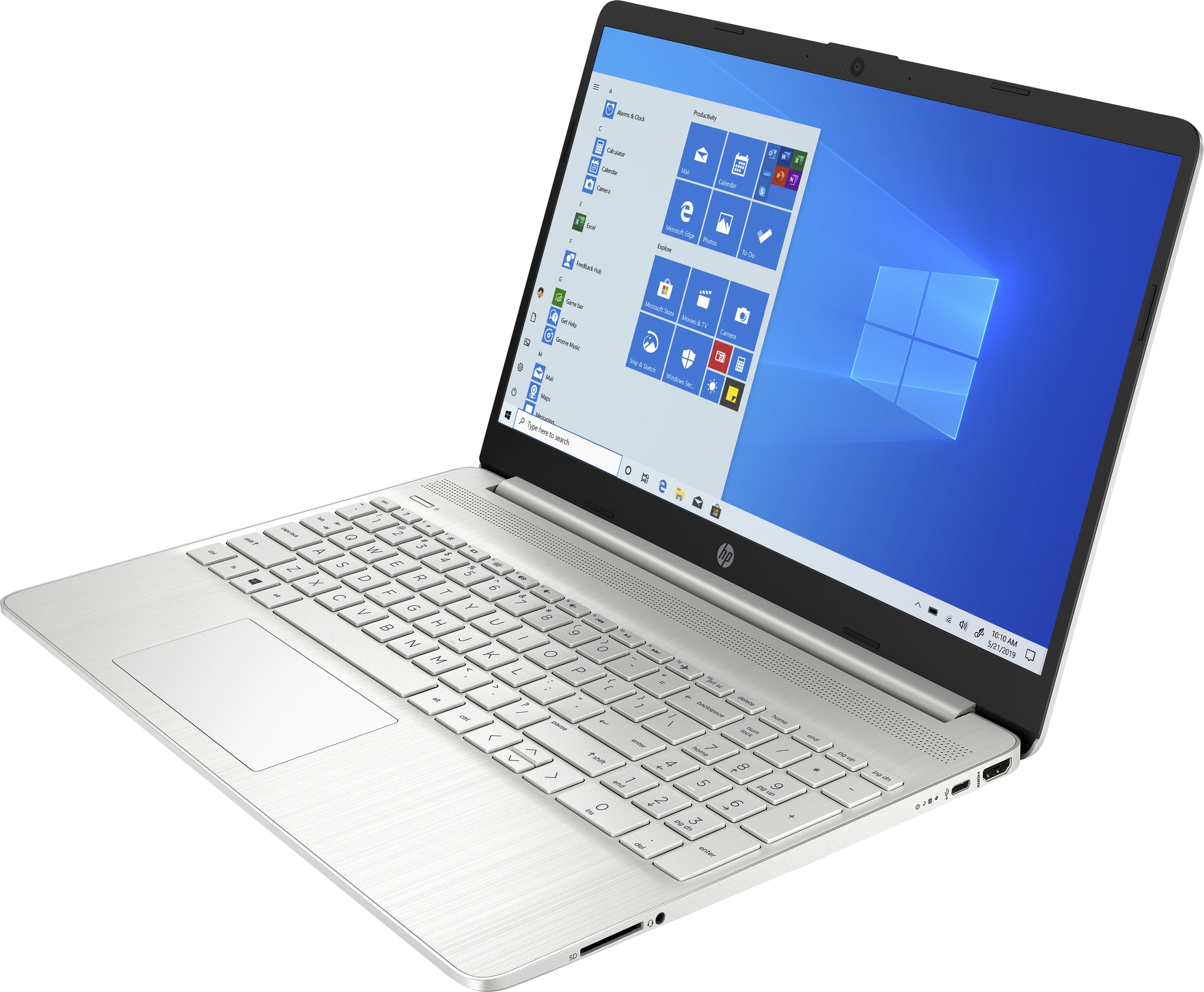 HP Laptop 15s-eq2679ng - AMD Ryzen 7 5700U / 1.8 GHz - Win 10 Home 64-Bit - Radeon Graphics - 16 GB RAM - 1 TB SSD NVMe - 39.6 cm (15.6)