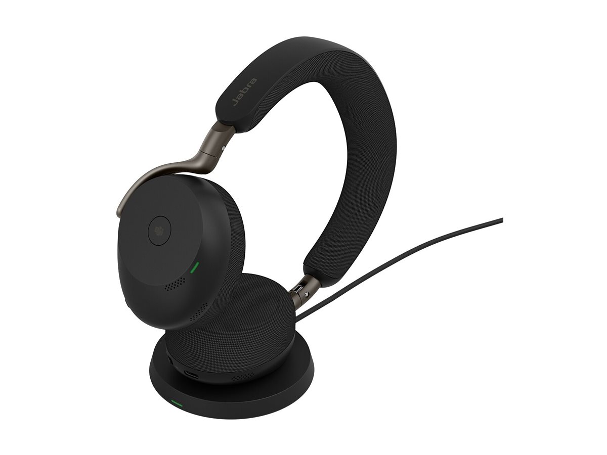 Jabra Evolve3 75 - MS Link390c (Wireless Charging Pad) - Black
