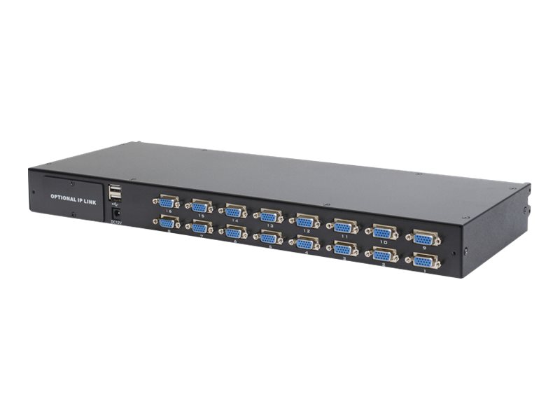 DIGITUS Modularer KVM-Switch, 16-Port