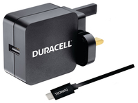 Duracell USB Type-C Cable + USB Charger