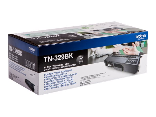 Brother TN-329BKTWIN cartuccia toner 2 pz Originale Nero