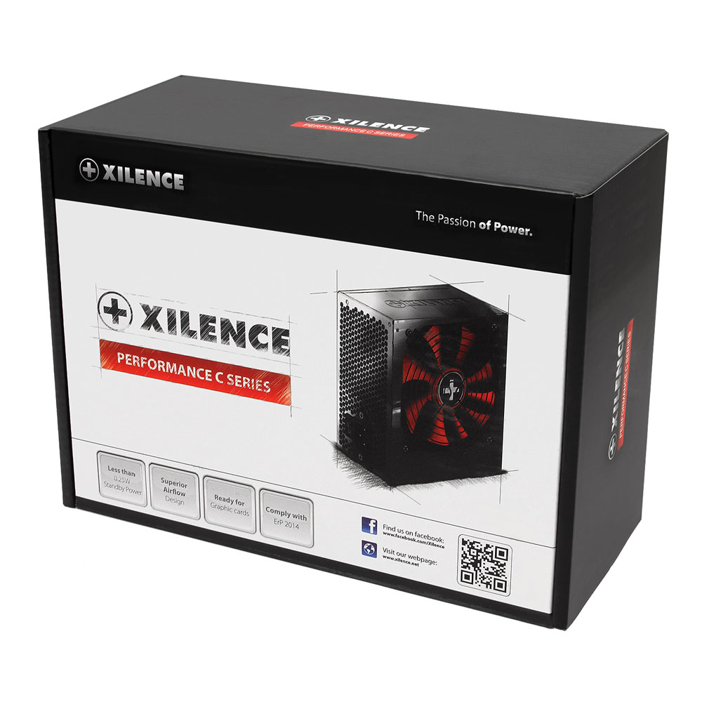 Xilence Performance C XP400R6 unidad de fuente de alimentacin 300 W 20+4 pin ATX ATX Negro