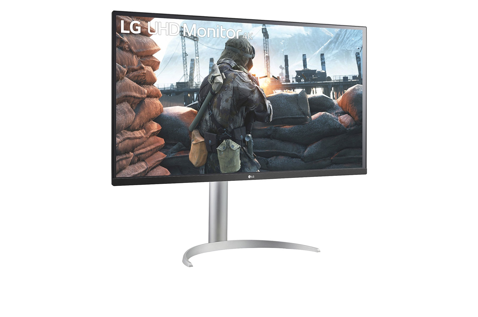 LG 27BP55U-B computer monitor 68.6 cm (27) 3840 x 2160 pixels 4K Ultra HD LED Silver