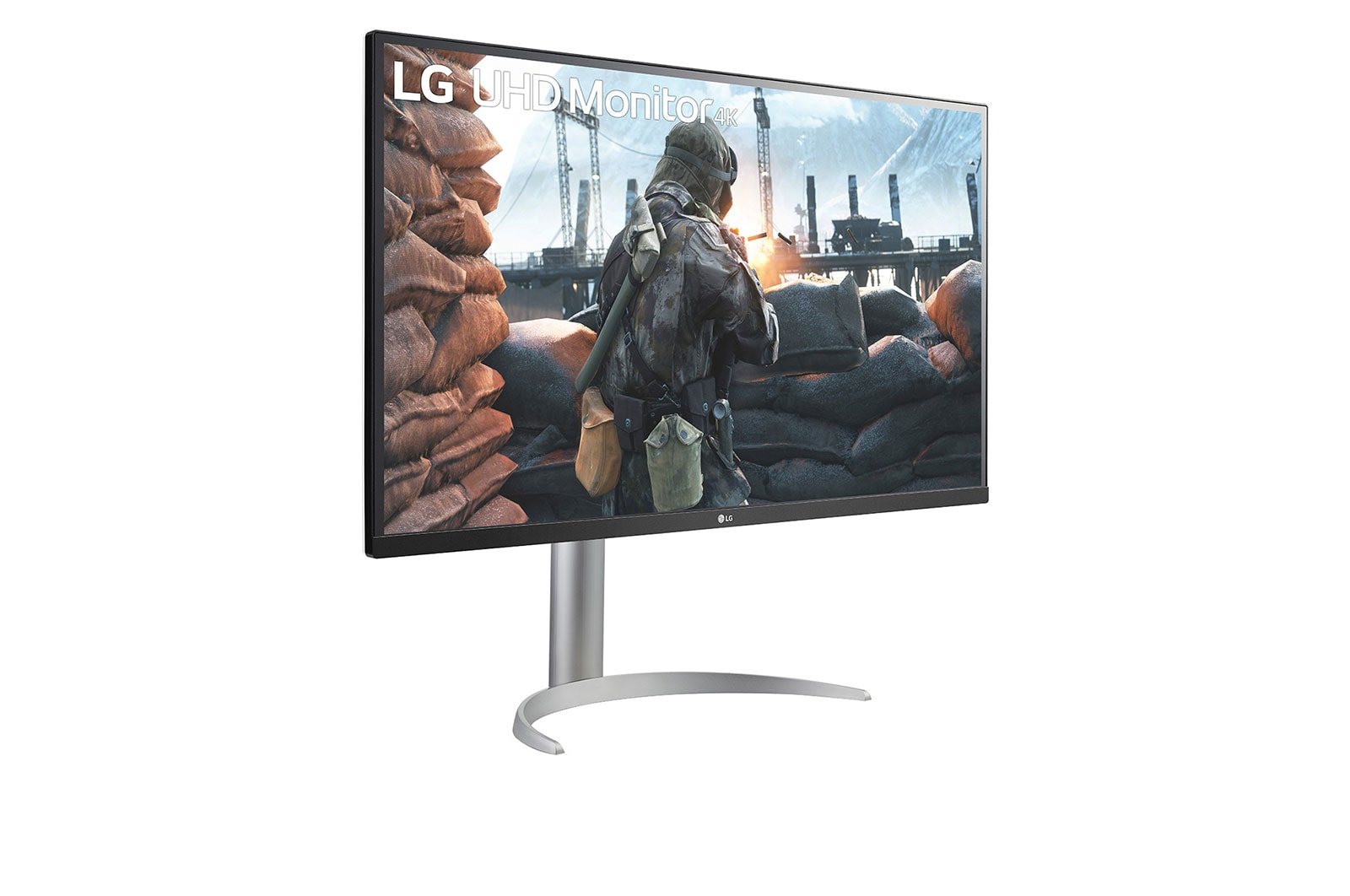 LG 27BP55U-B computer monitor 68.6 cm (27) 3840 x 2160 pixels 4K Ultra HD LED Silver