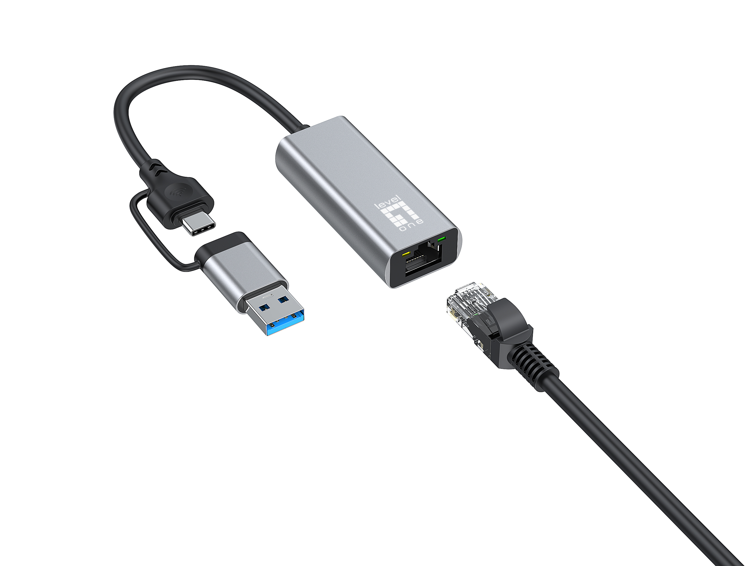 LevelOne USB-0423 carte rseau Ethernet 2500 Mbit/s