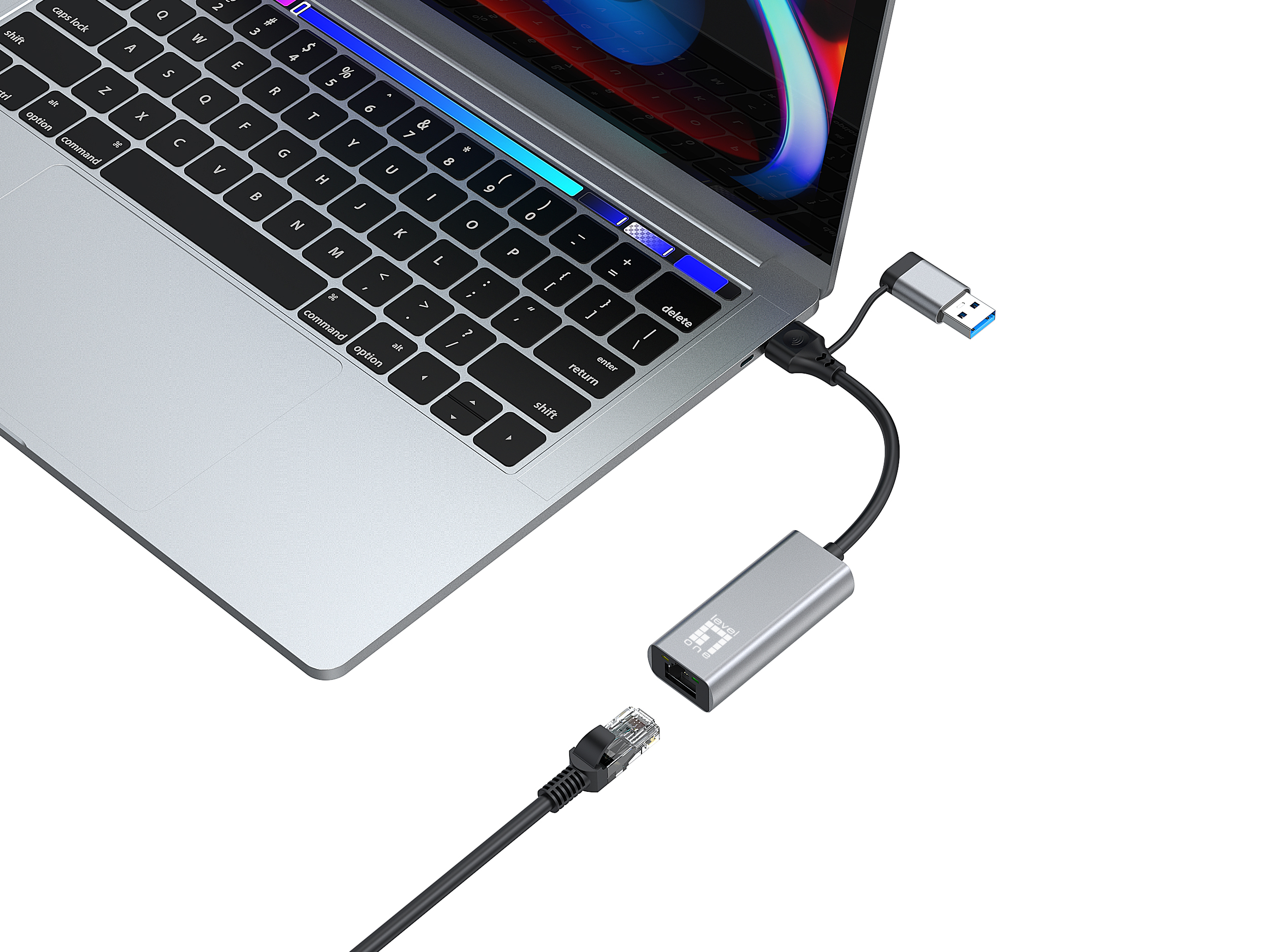 LevelOne USB-0423 carte rseau Ethernet 2500 Mbit/s