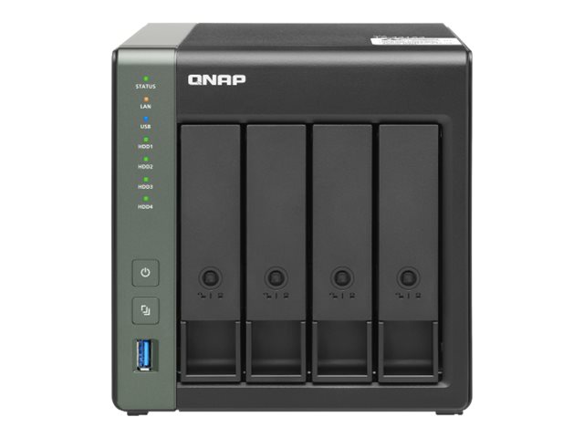 QNAP TS-431X3 NAS Torre Ethernet Negro Alpine AL-314
