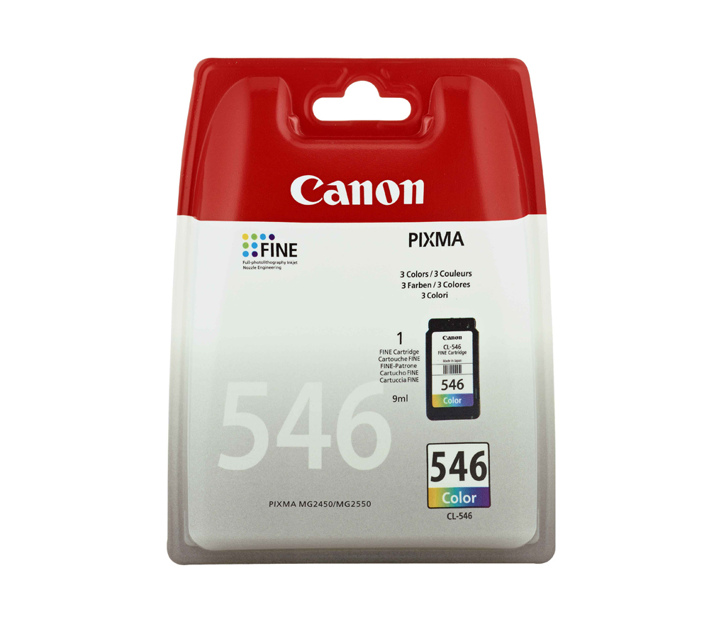 Canon CL-546 cartuccia dinchiostro 1 pz Originale Ciano, Magenta, Giallo