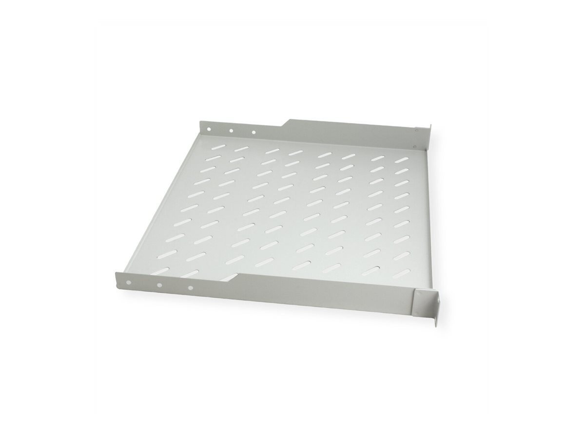 ROLINE Rack - Regal - 400 mm tief, Tragf�higkeit 15 kg - RAL 7035, Hellgrau - 1U - 48.3 cm (19)