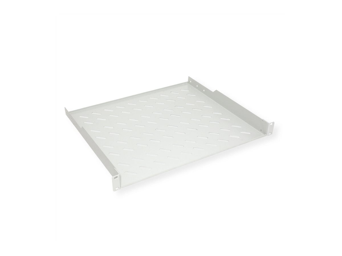 ROLINE Rack - Regal - 400 mm tief, Tragf�higkeit 15 kg - RAL 7035, Hellgrau - 1U - 48.3 cm (19)