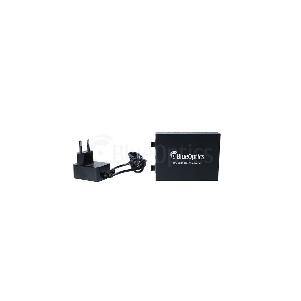 BlueOptics 10G Ethernet Media Converter 2x SFP+ convertidor de medio 10000 Mbit/s 1310 nm Negro