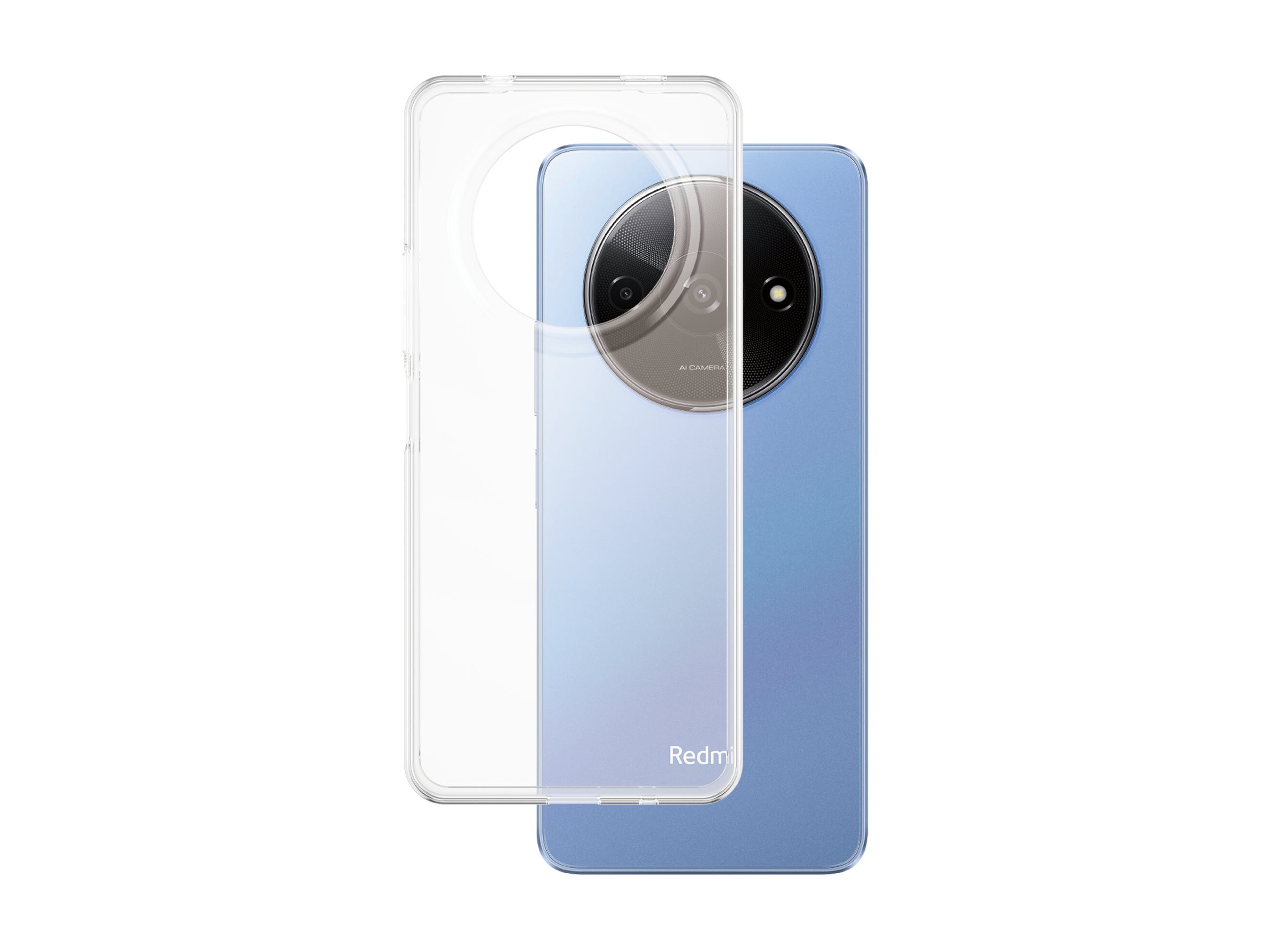 PanzerGlass SAFE. by � TPU Case Transparent Xiaomi Redmi A3 funda para tel�fono m�vil Transparente