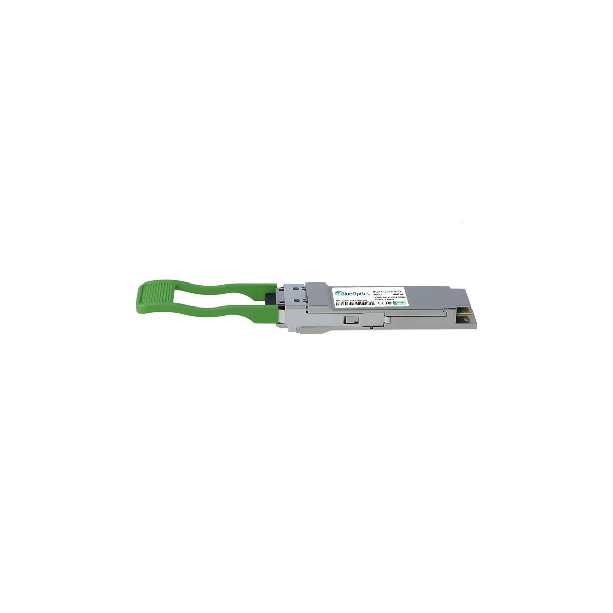 BlueOptics Cisco QSFP-100G-B40D4-I BlueOptics BO14L3327640D QSFP28 Bidi Transceiver, LC-Simplex, 100GBASE-BX-D, Singlemode Fiber, TX1309.14nm/RX1304.58nm, 40KM