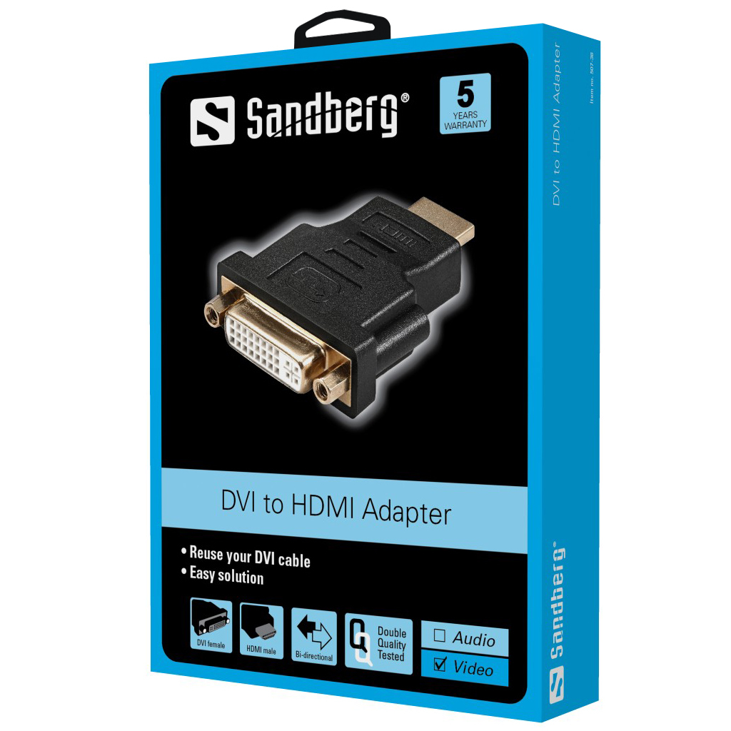 Sandberg Adapter DVI-F - HDMI-M