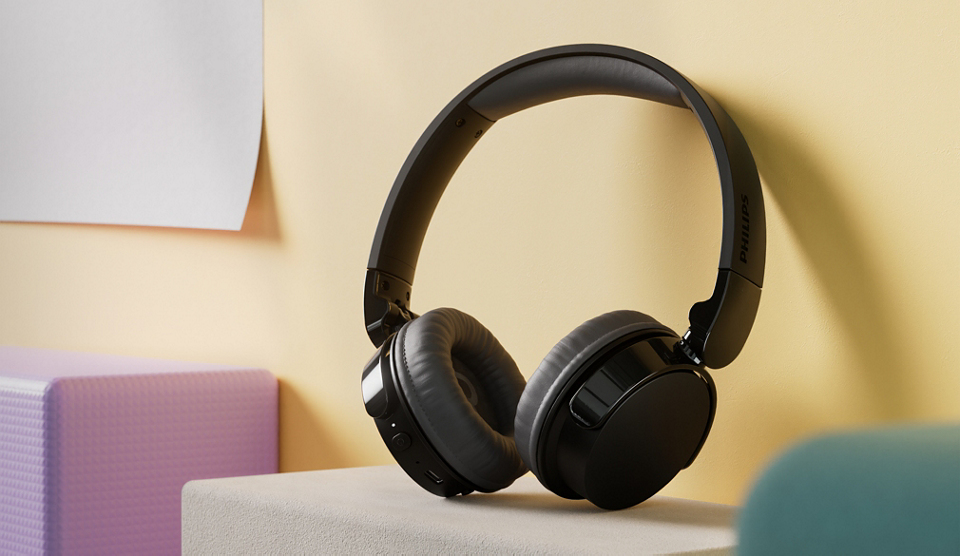 Philips TAH3209BK - Kopfh�rer mit Mikrofon - �ber dem Ohr angebracht