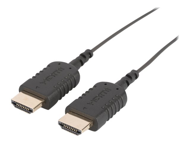 DIGITUS HDMI High Speed Verbindungskabel mit Ethernet, Typ A, hoch flexibel