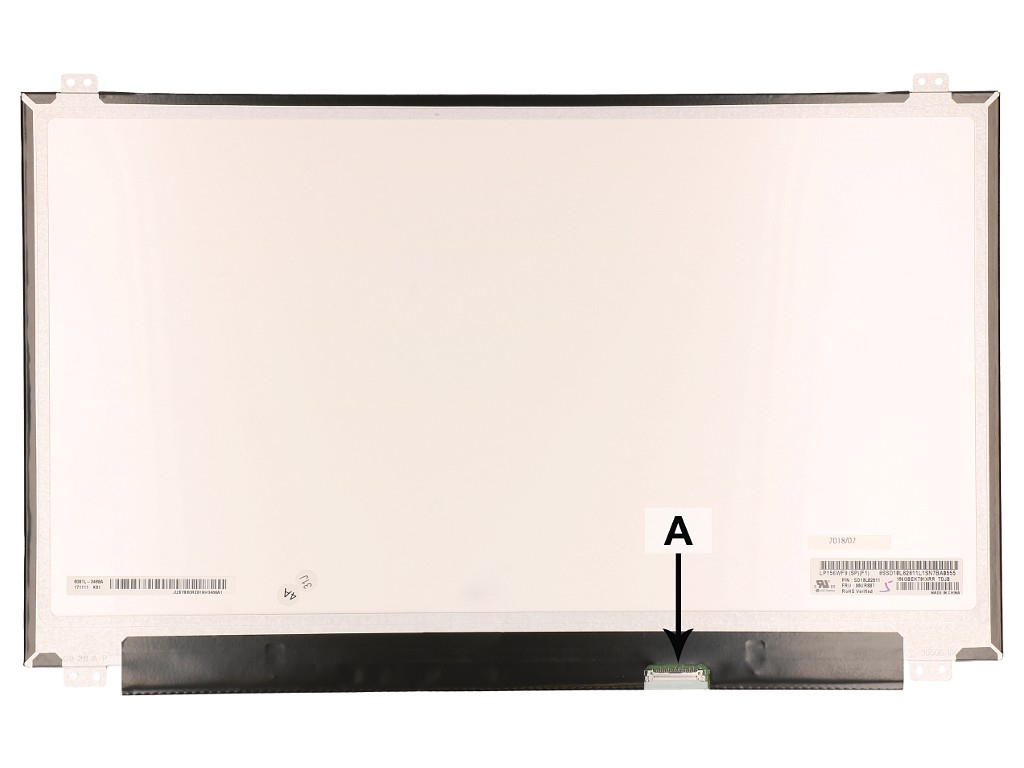 2-power 15.6 1920x1080 Full HD Matte with Lugs