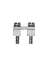 Weidm�ller WQV 50N/2 - Querverbindungsst�ck - 5 St�ck(e) - Kupfer - Grau - 9,5 mm - 17,5 mm