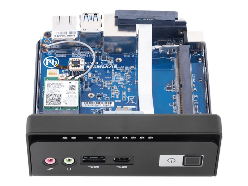 GIGABYTE GB-BLPD-5005R PC/estaci�n de trabajo barebone Negro J5005 BGA 1090 1,5 GHz