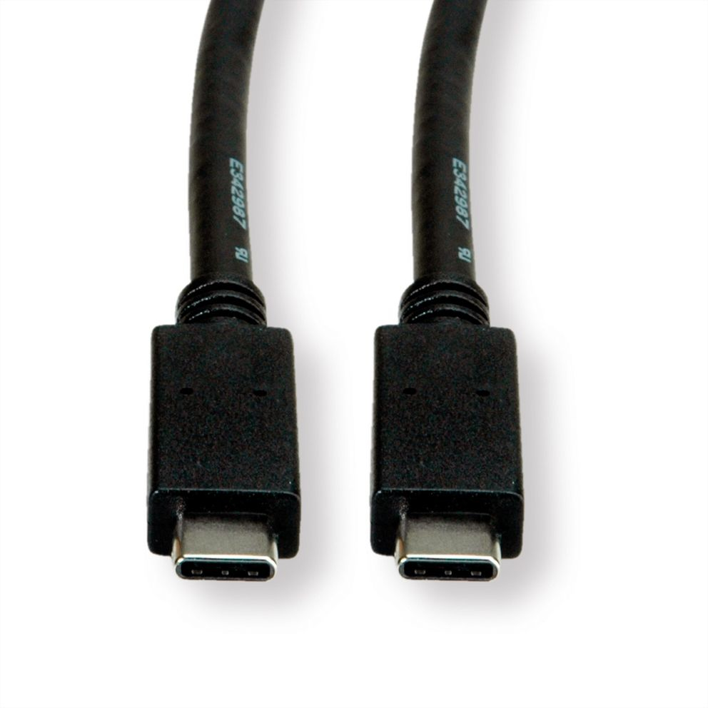 Secomp 11.02.9055 cavo USB 2 m USB 3.2 Gen 2 (3.1 Gen 2) USB C Nero