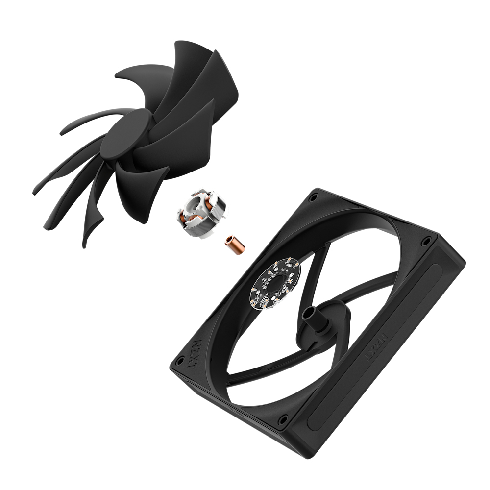 NZXT F140Q Boitier PC Ventilateur 14 cm Noir 1 pi�ce(s)