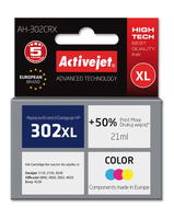Activejet Premium - 21 ml - Farbe (Cyan, Magenta, Gelb) - kompatibel - Tintenpatrone (Alternative zu: HP 302XL)