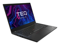 Teqcycle Lenovo Thinkpad T14s G2 Intel Core i7 i7-1185G7 Laptop 35.6 cm (14) 4K Ultra HD 32 GB LPDDR4x-SDRAM 512 GB SSD Wi-Fi 6 (802.11ax) Windows 11 Pro German Black