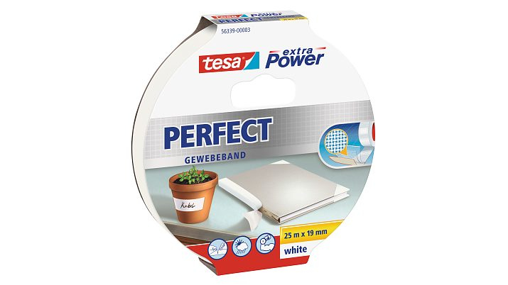 Tesa 56339-03 - 25 m - Wei� - 19 mm - 1 St�ck(e)