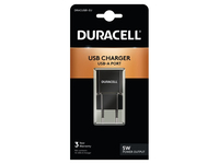 Duracell DRACUSB1-EU Caricabatterie per dispositivi mobili Lettore e-book, Smartphone Nero AC, USB Interno