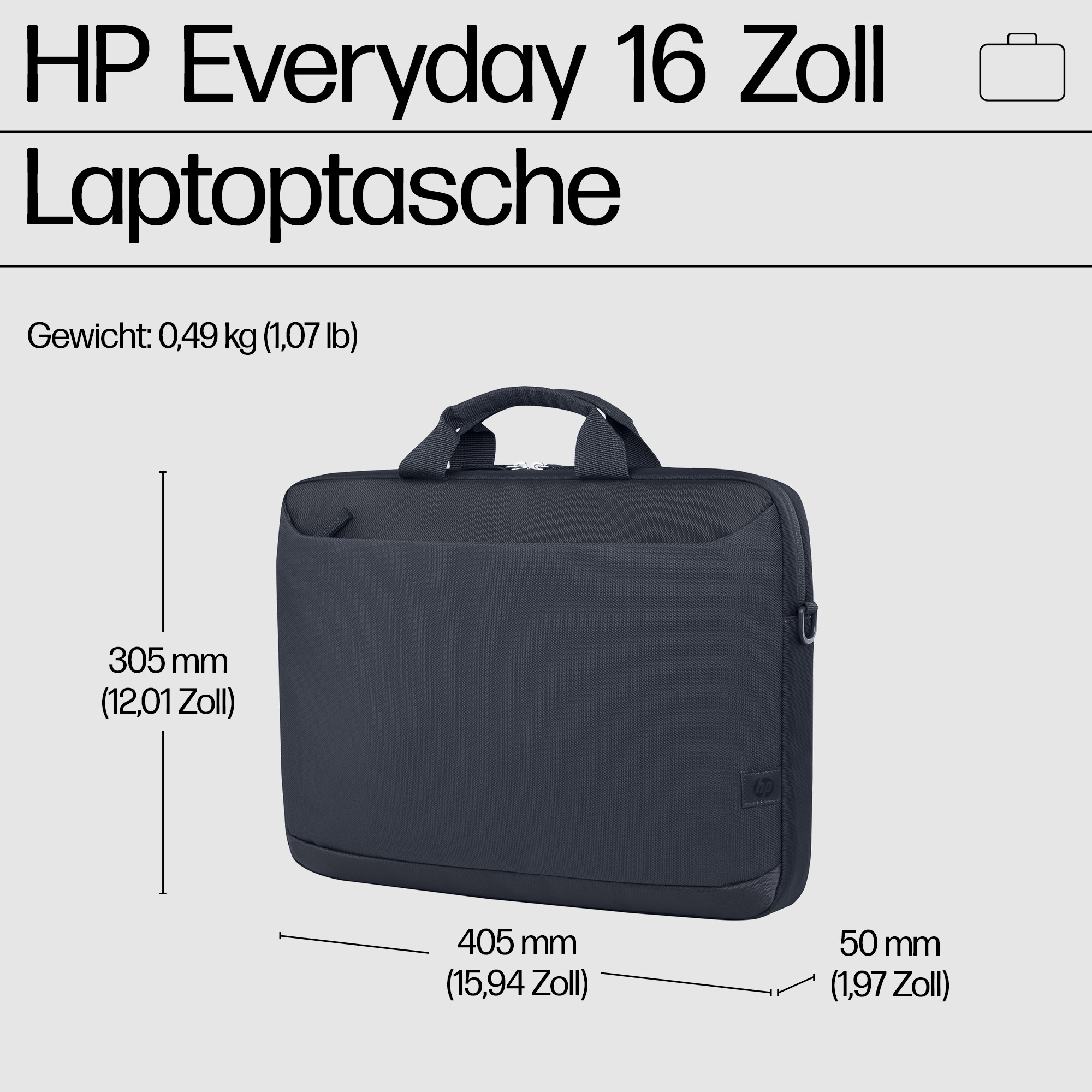 HP Malet�n para port�til Everyday de 16 pulgadas