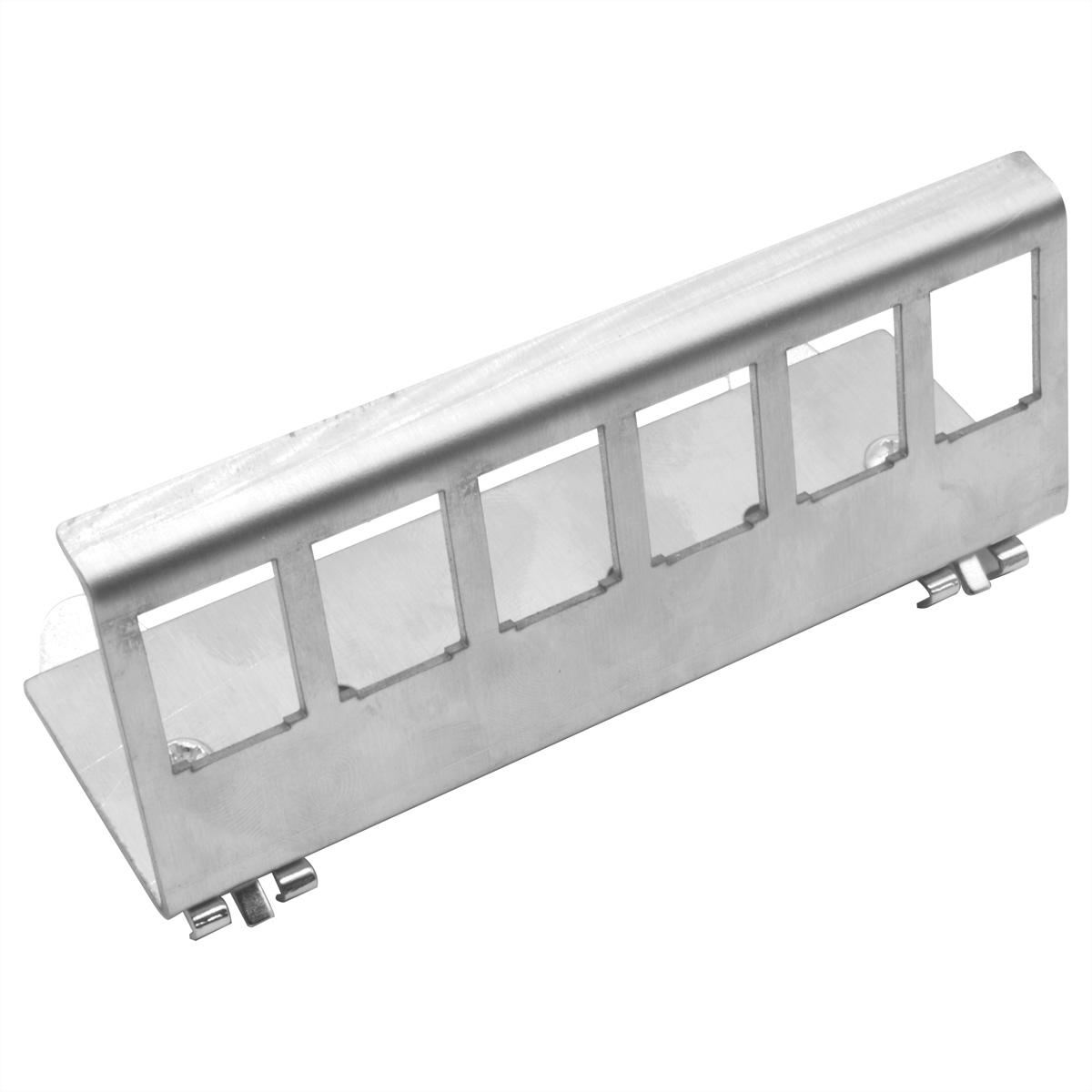 VALUE Hutschienen-Adapter f. 6 Keystone -Module