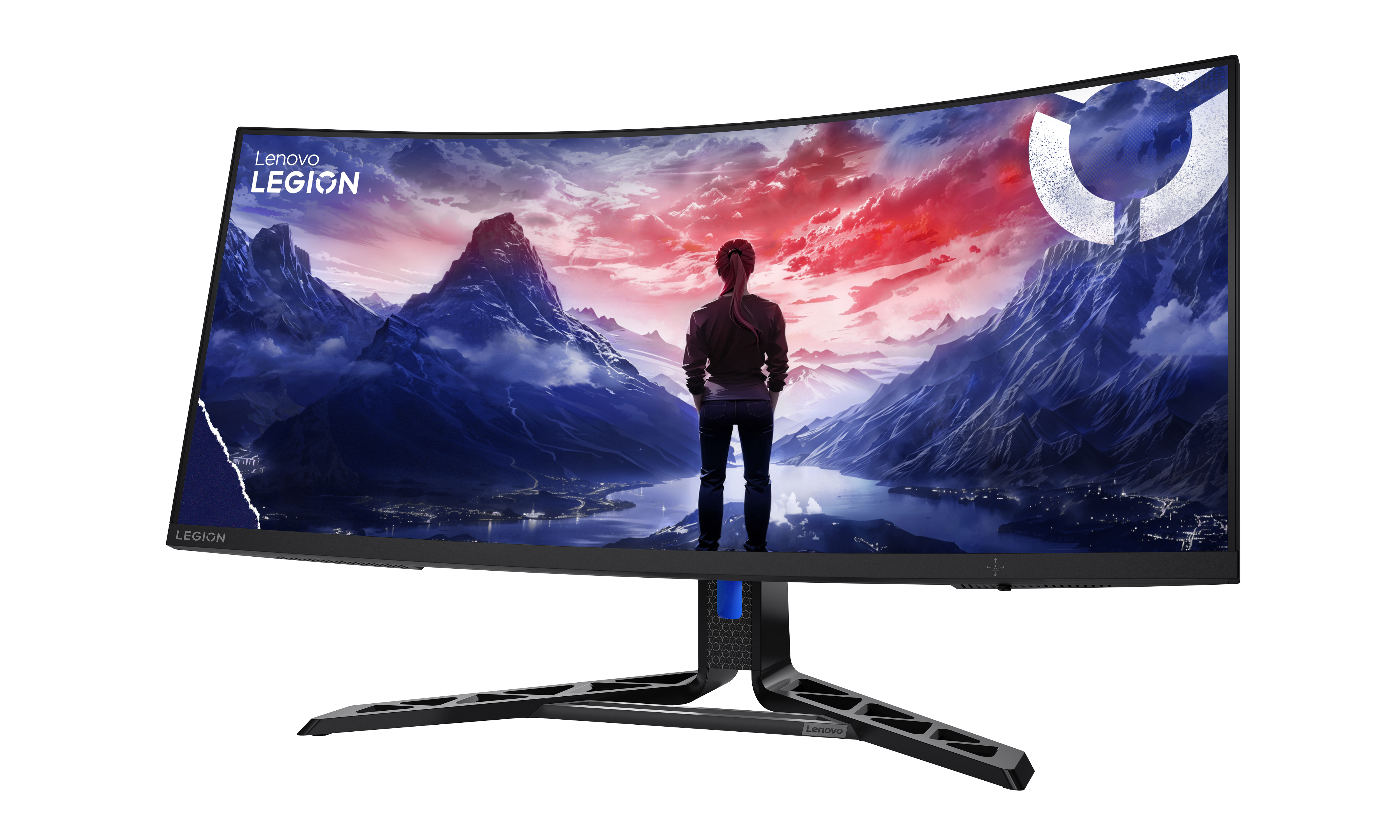 Lenovo Legion R34w-30 - LED-Monitor - Gaming - gebogen - 86.4 cm (34)