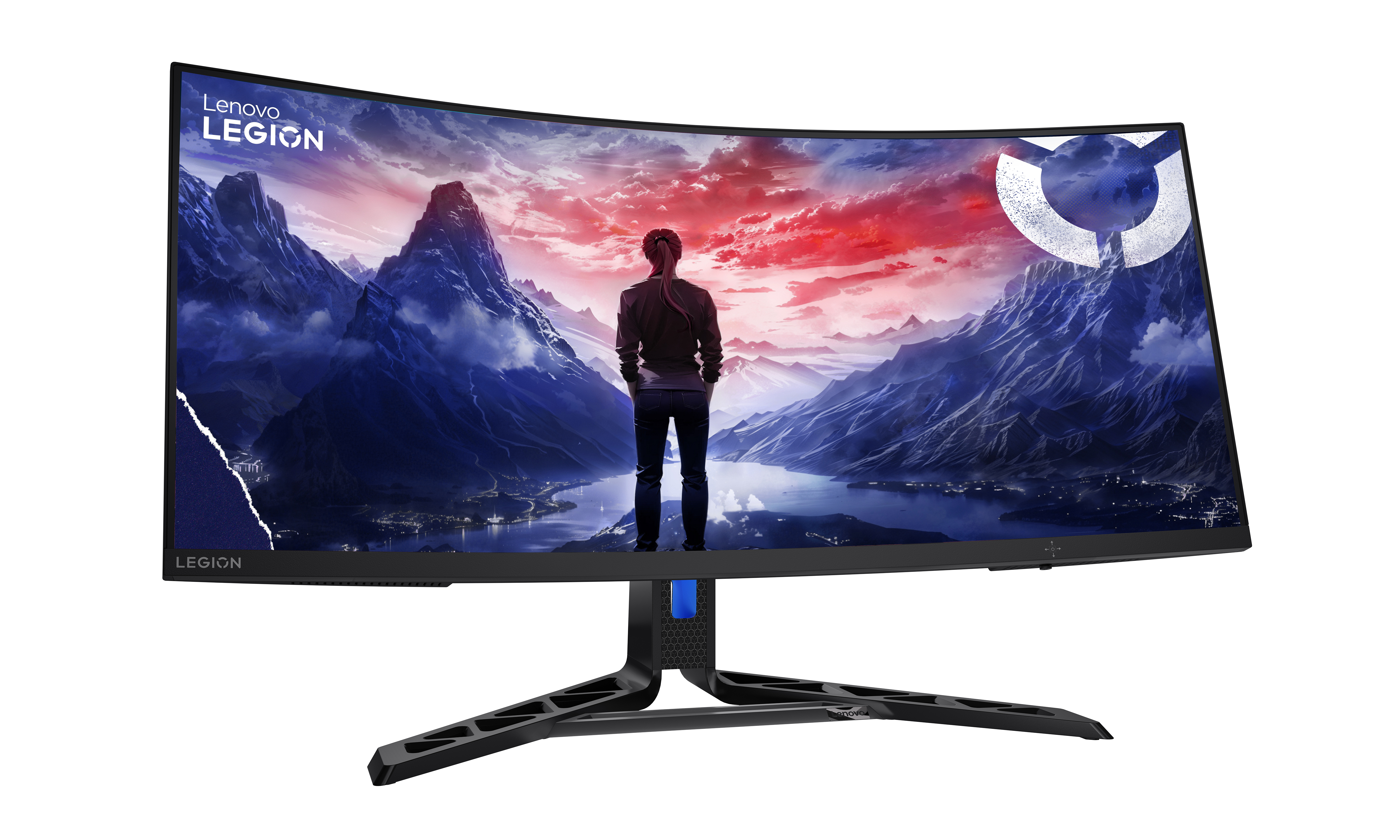 Lenovo Legion R34w-30 - LED-Monitor - Gaming - gebogen - 86.4 cm (34)