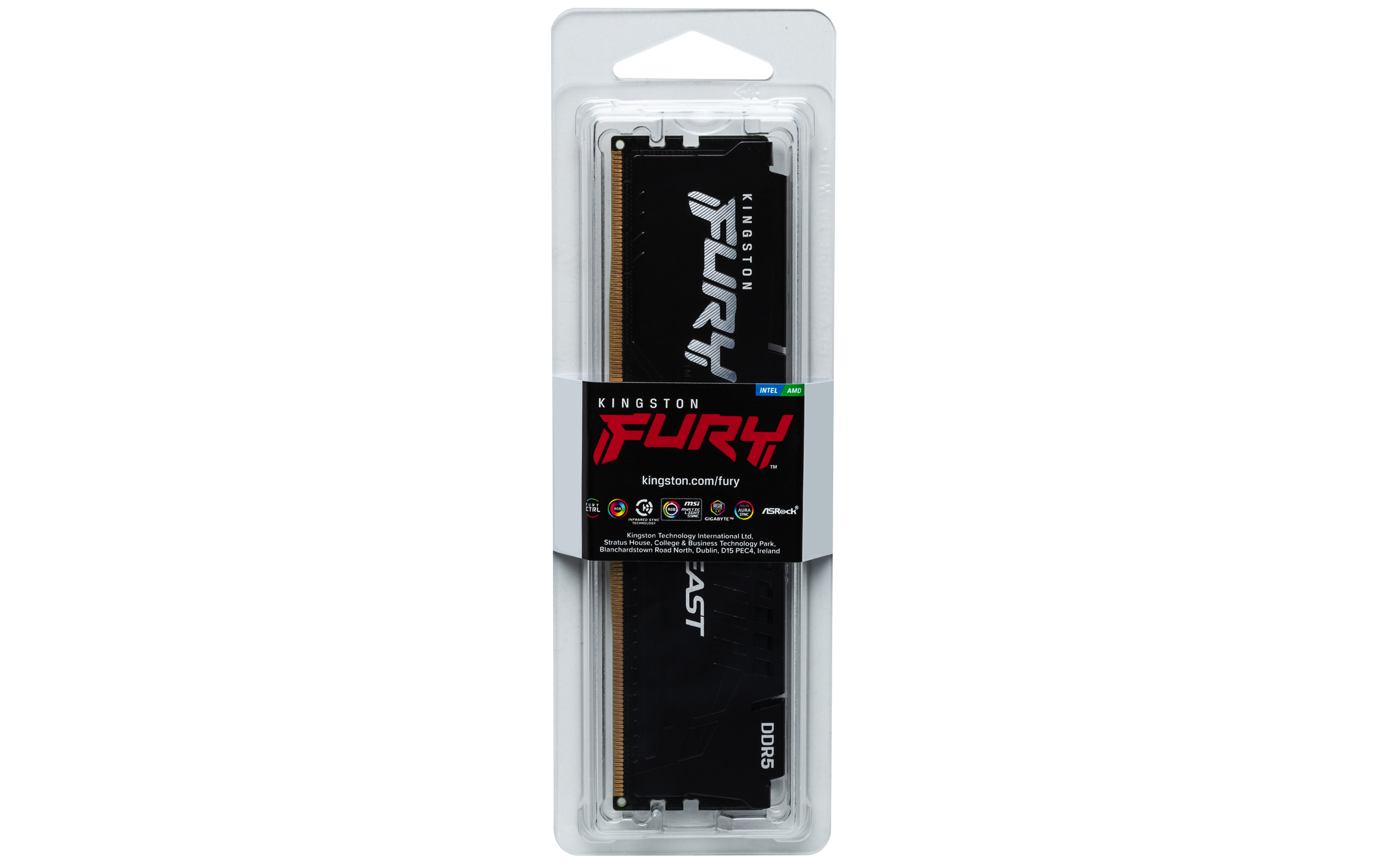 Kingston Technology FURY Beast 32 GB 5600 MT/s DDR5 CL40 DIMM Black