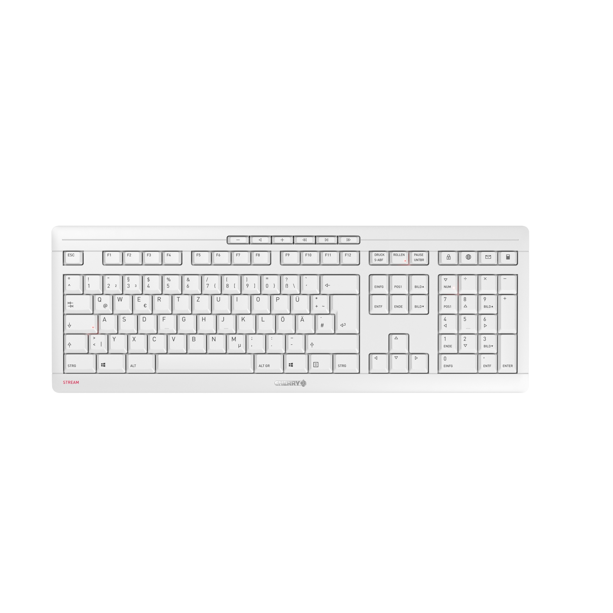 CHERRY Stream Desktop Recharge teclado Rat�n incluido RF inal�mbrico QWERTZ Suizo Gris