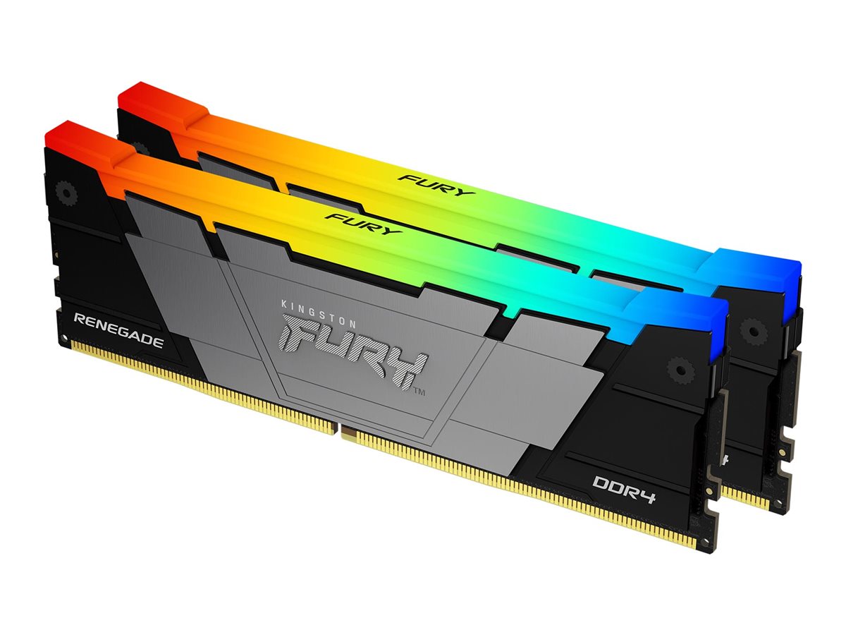 Kingston Technology FURY 16 Go 4266 MT/s DDR4 CL19 DIMM (Kits de 2) Renegade RGB