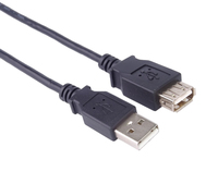 PremiumCord KUPAA5BK - 5 m - USB A - USB A - USB 2.0 - 0,48 Gbit/s - Schwarz