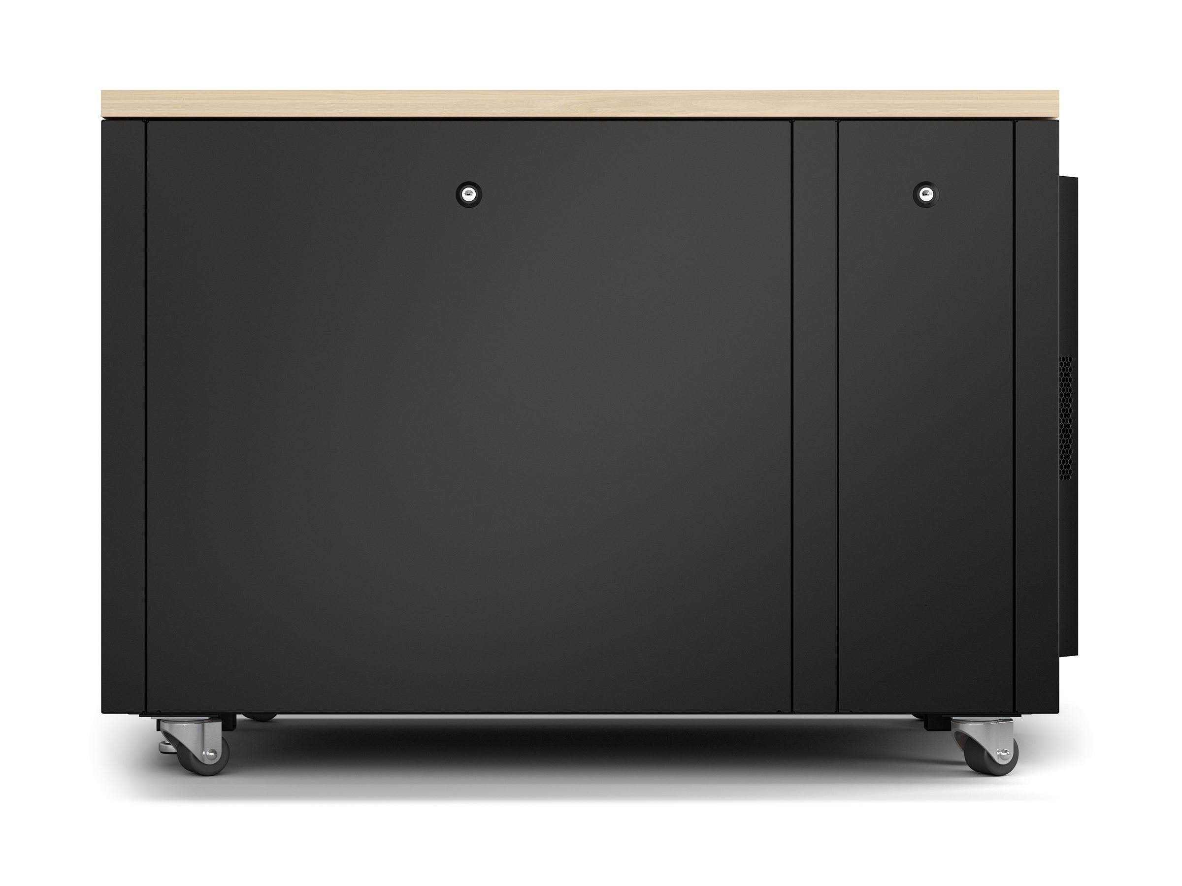 APC NetShelter - Rack informatique insonoris� - 12U - Finition Erable