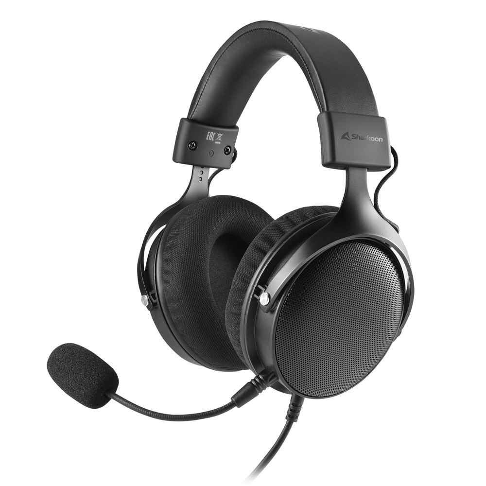 Sharkoon Headset B2 Stereo Klinke schwarz