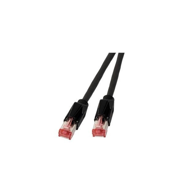 EFB Elektronik K8050.20 cable de red Negro 20 m Cat6a S/FTP (S-STP)