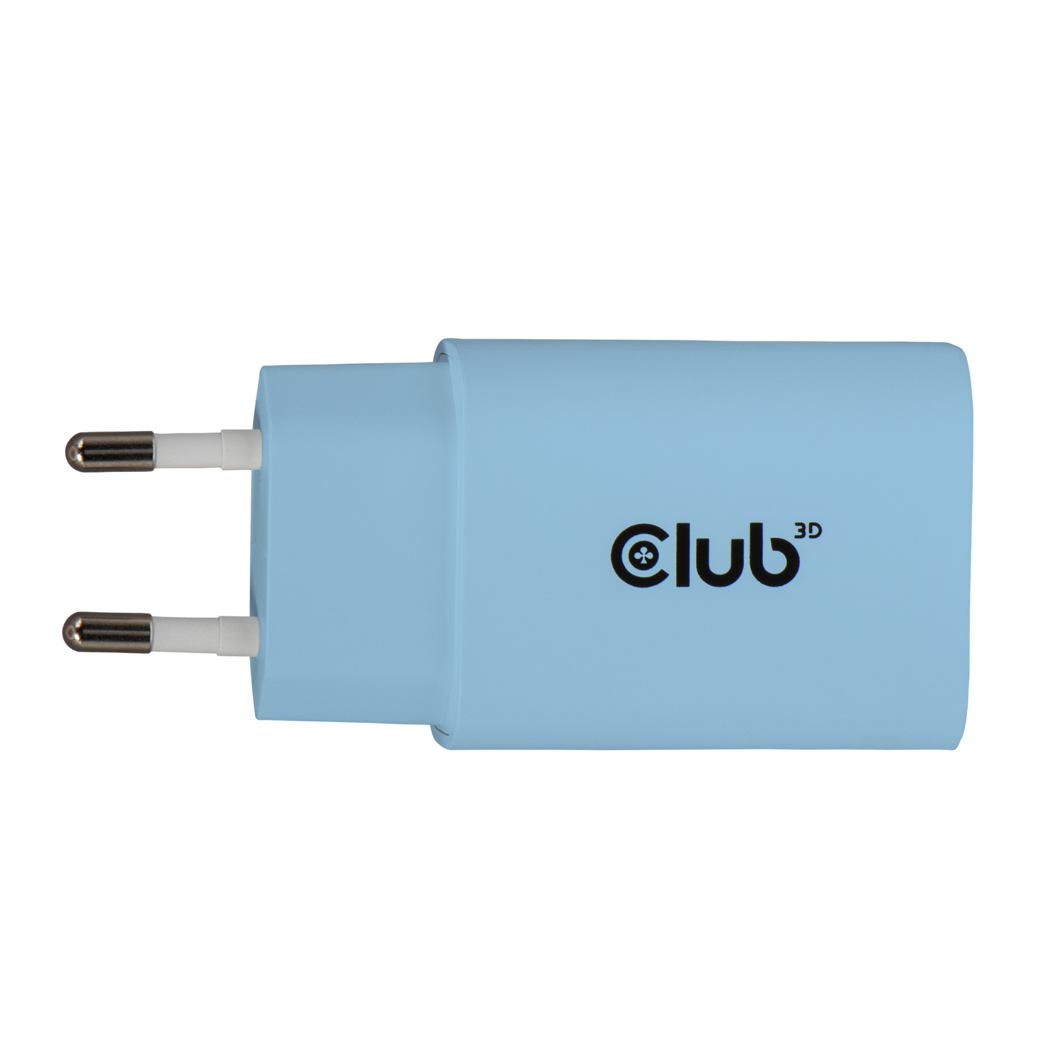 CLUB3D CAC-3022 cargador de dispositivo m�vil Smartphone, Universal Azul Corriente alterna Carga r�pida Interior