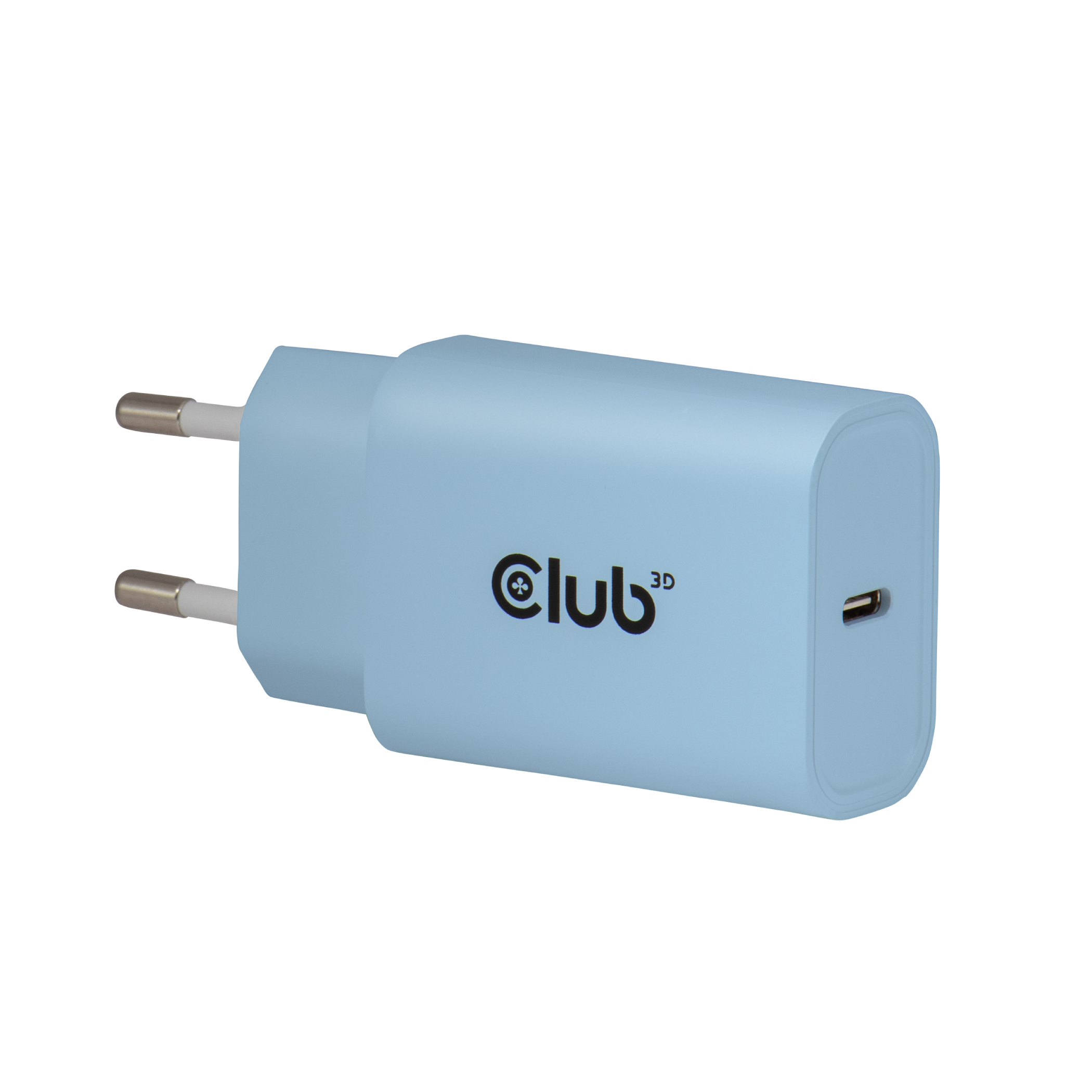 CLUB3D CAC-3022 cargador de dispositivo m�vil Smartphone, Universal Azul Corriente alterna Carga r�pida Interior