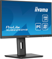 iiyama ProLite XUB2293HS-B6 computer monitor 54.6 cm (21.5) 1920 x 1080 pixels Full HD LED Black