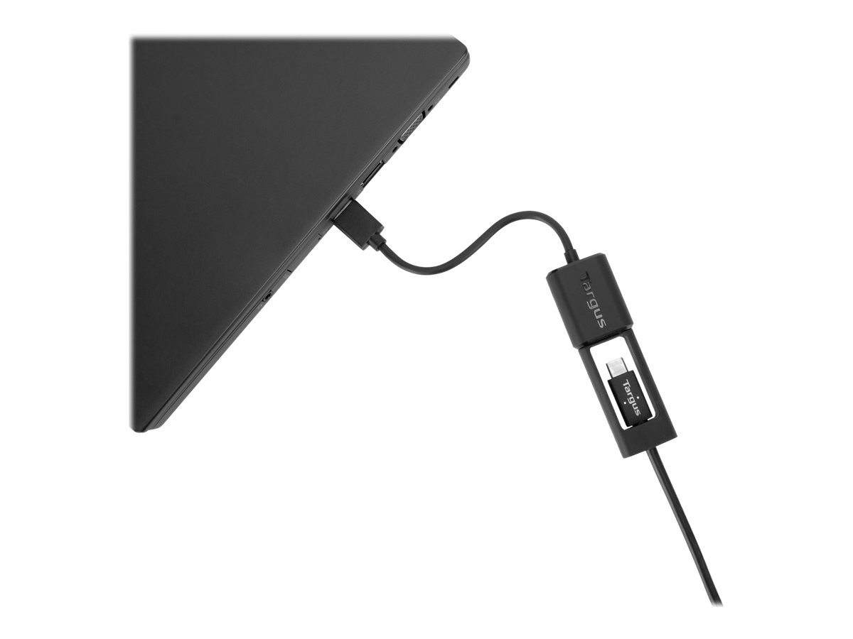 Targus ACC110401GLX c�ble USB 0,1 m USB A USB C Noir