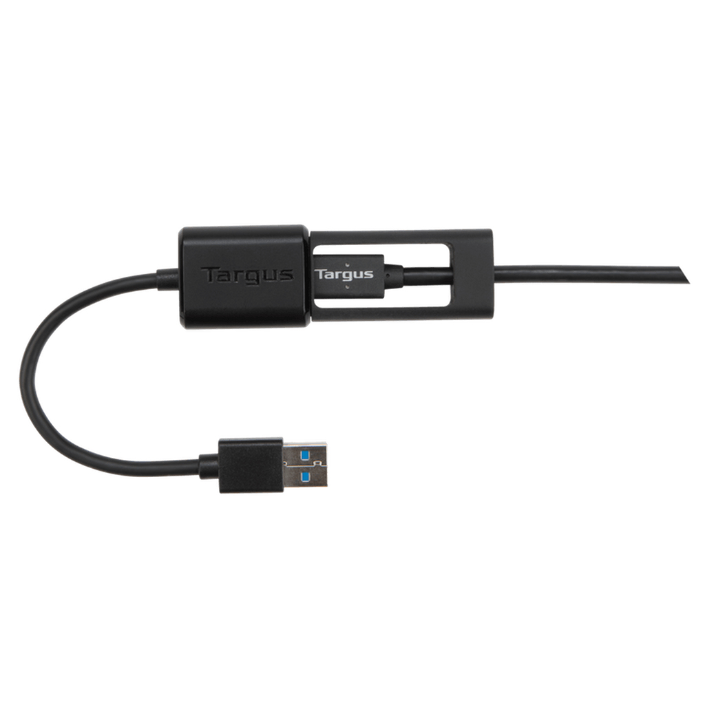Targus ACC110401GLX c�ble USB 0,1 m USB A USB C Noir