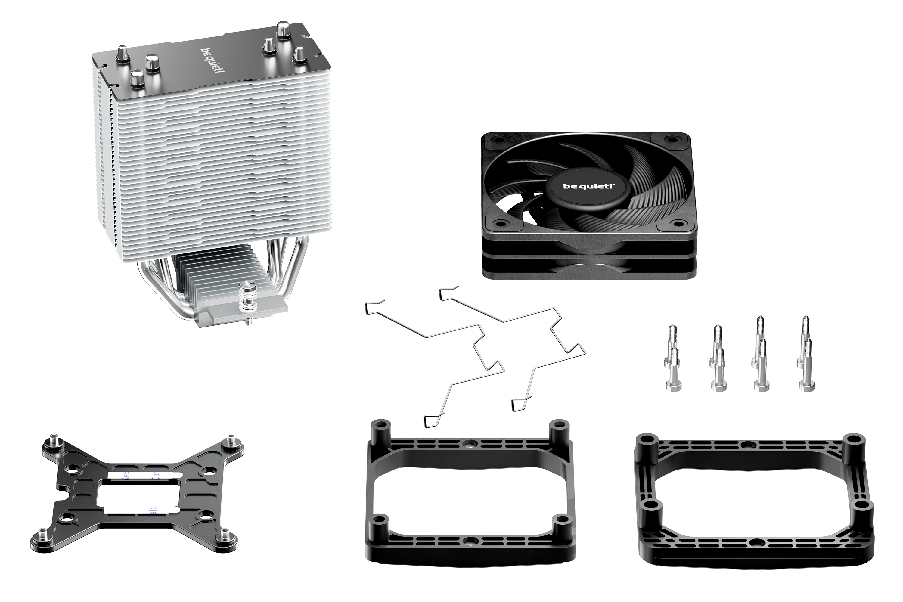 Be Quiet! Pure Rock Slim 3 - Prozessor-Luftk�hler - (f�r: LGA1851, LGA1700, AM4, AM5)